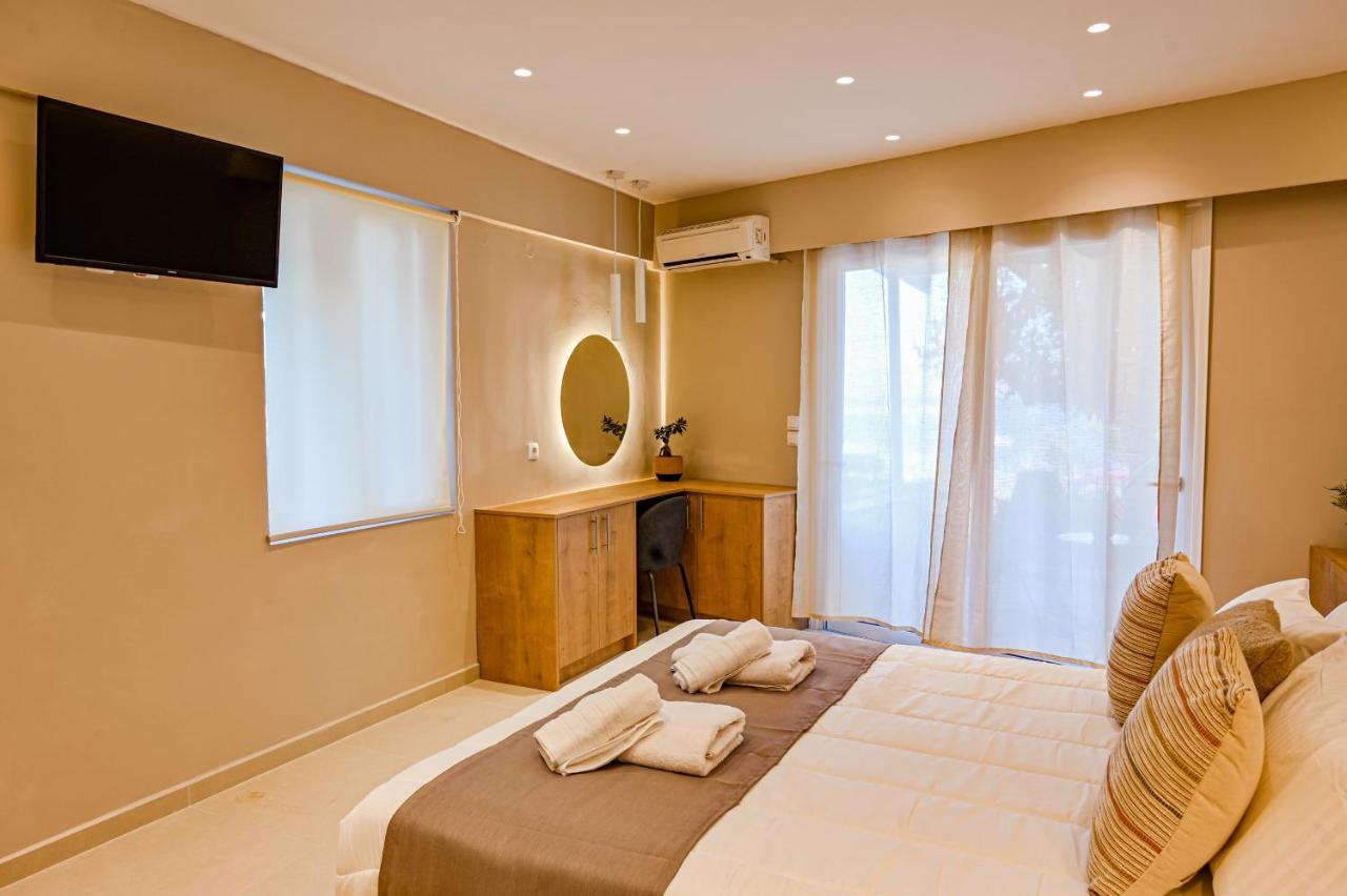 Eleftherias Suites - Near Beach Apartments Марати Екстериор снимка